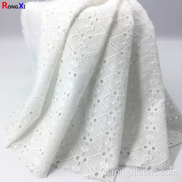 Vải thun cotton Jacquard 100% cambric đa chức năng